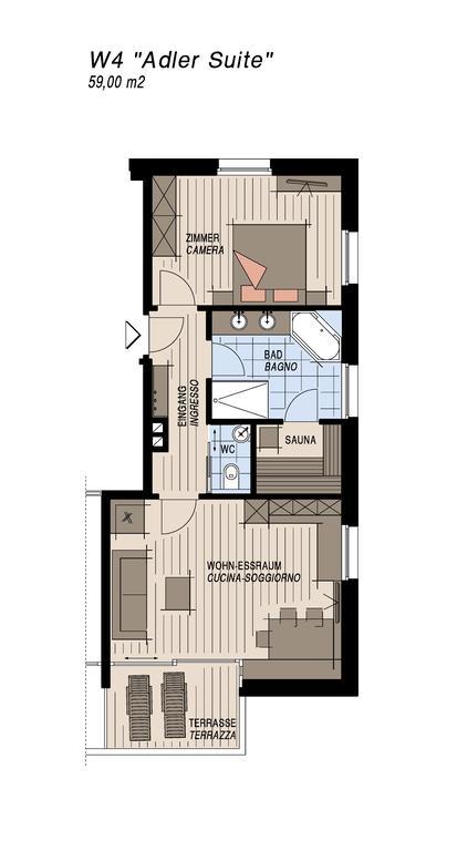 Apartment Refugium Dolomiten